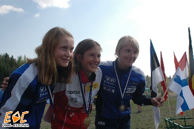 First three on Long distance