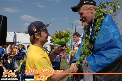 Handshake from Mr. Atonen