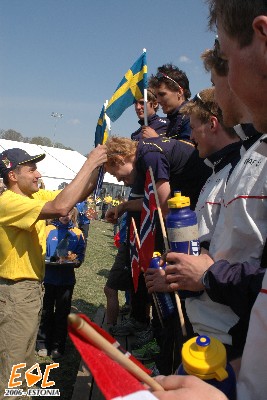 Medals from Olympic champion